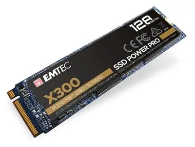 SSD M2 2280 128GB EMTEC POWER PRO X300 NVMe PCIe Gen 30 x 4